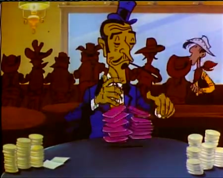 Tecknat Barn Svenska:Lucky Luke TV Serie (1990-1998) DVDRIPPEN (Svenska) Bröderna Dalton jagar ett arv (3D)