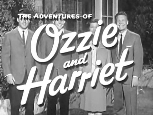 Comedy TV: **THE ADVENTURES OF OZZIE AND HARRIET** 